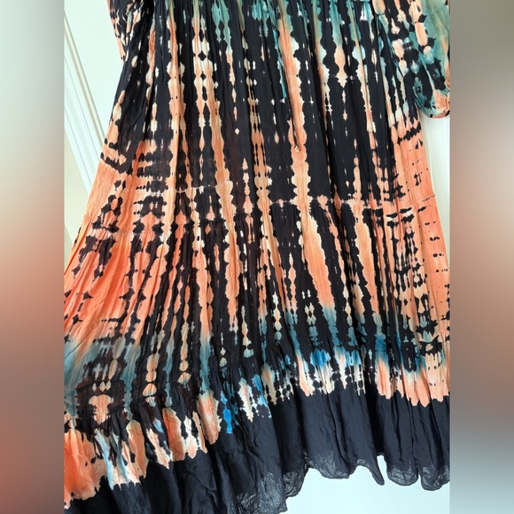 Young Fabulous & Broke boho tie dye caftan - Picture 6 of 13
